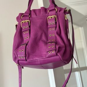Used Aimee Kestenberg Cooper Convertible Shoulder in Fuschia Vintage